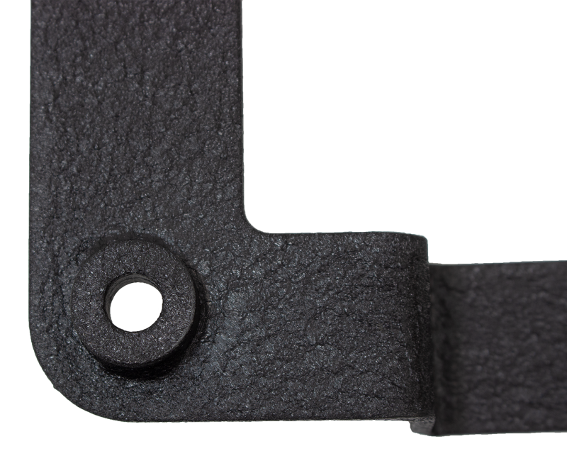 Jeep Gladiator JT Auxiliary Light Mounting Bracket - Fishbone Offroad - Cowl Light Brackets FB211110 - Black textured powder coat - `20-`27